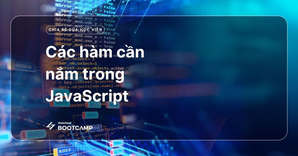 Hàm trong JavaScript