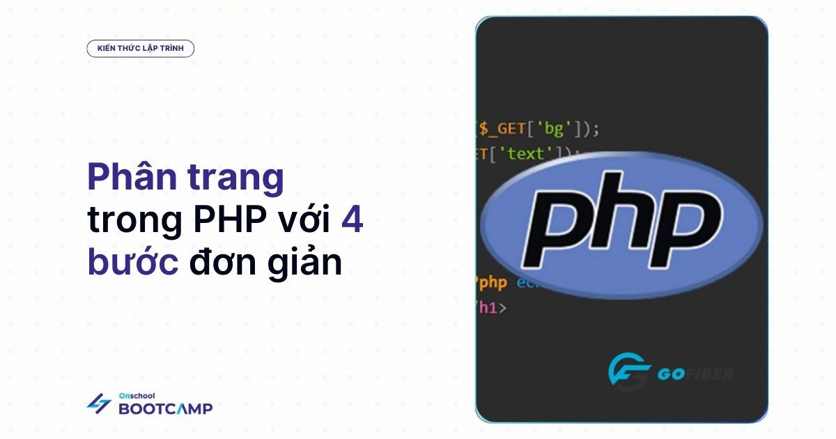 Phân trang trong PHP là gì? 4 bước code phân trang PHP đơn giản